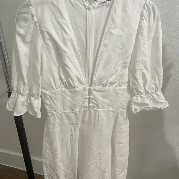 Reformation Simi Linen Dress - Picture 3 of 4